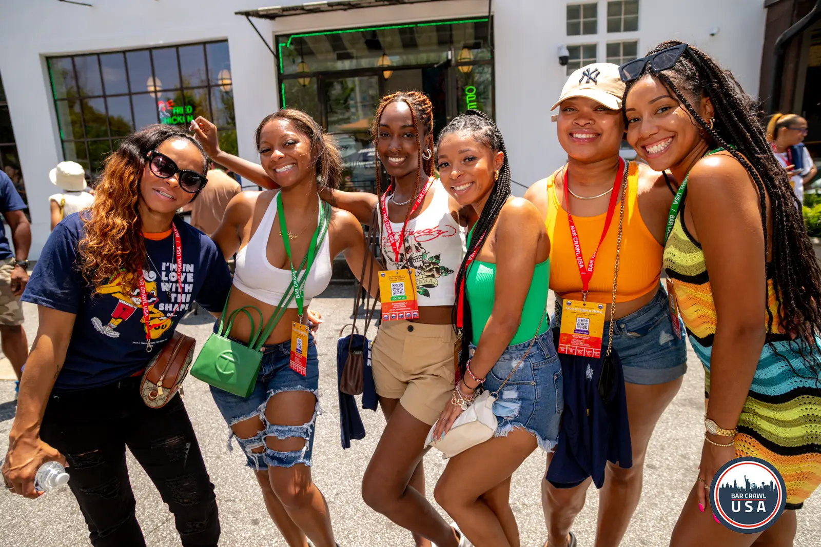 Atlanta Bar Crawl USA crowd