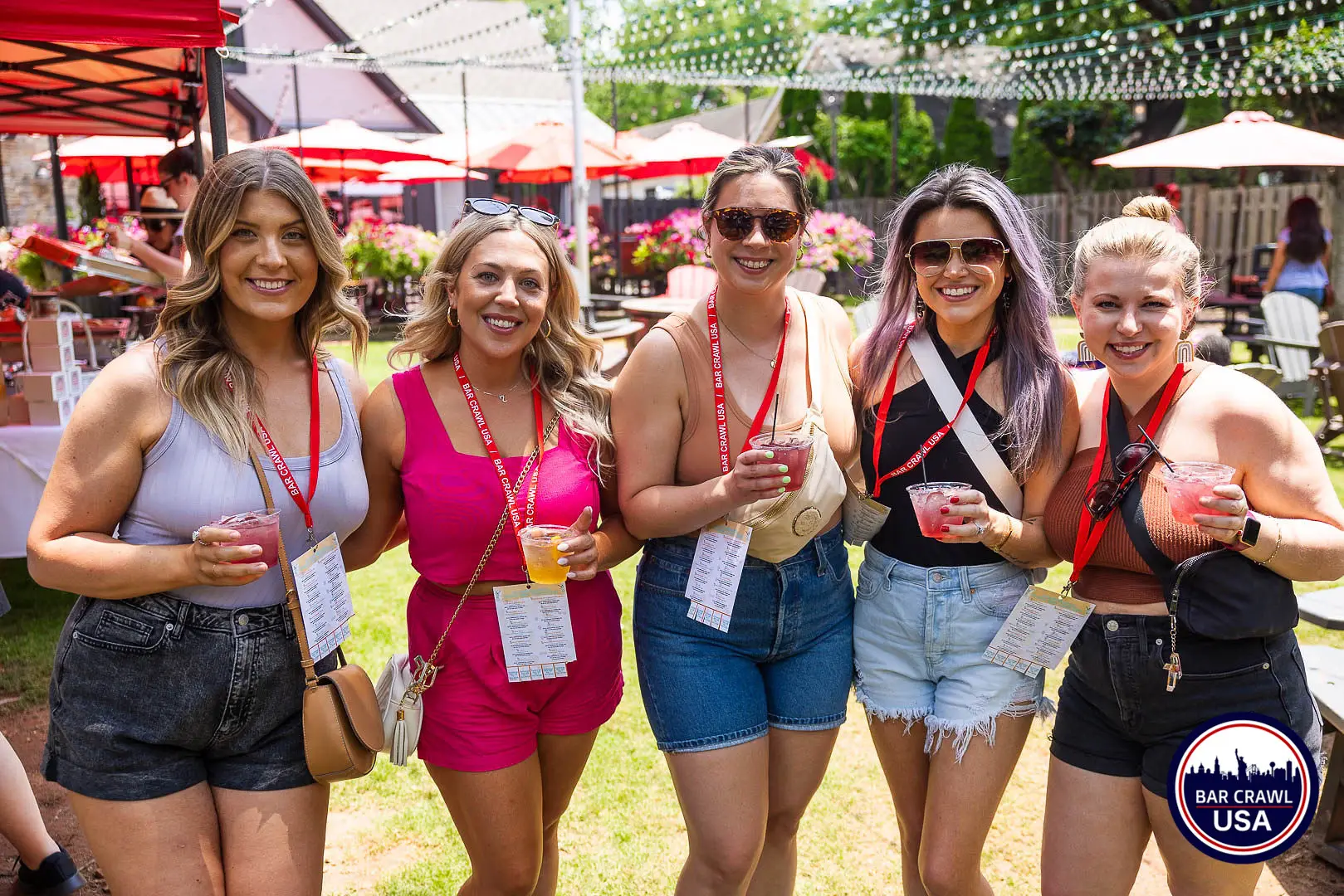 Bar Crawl USA participants