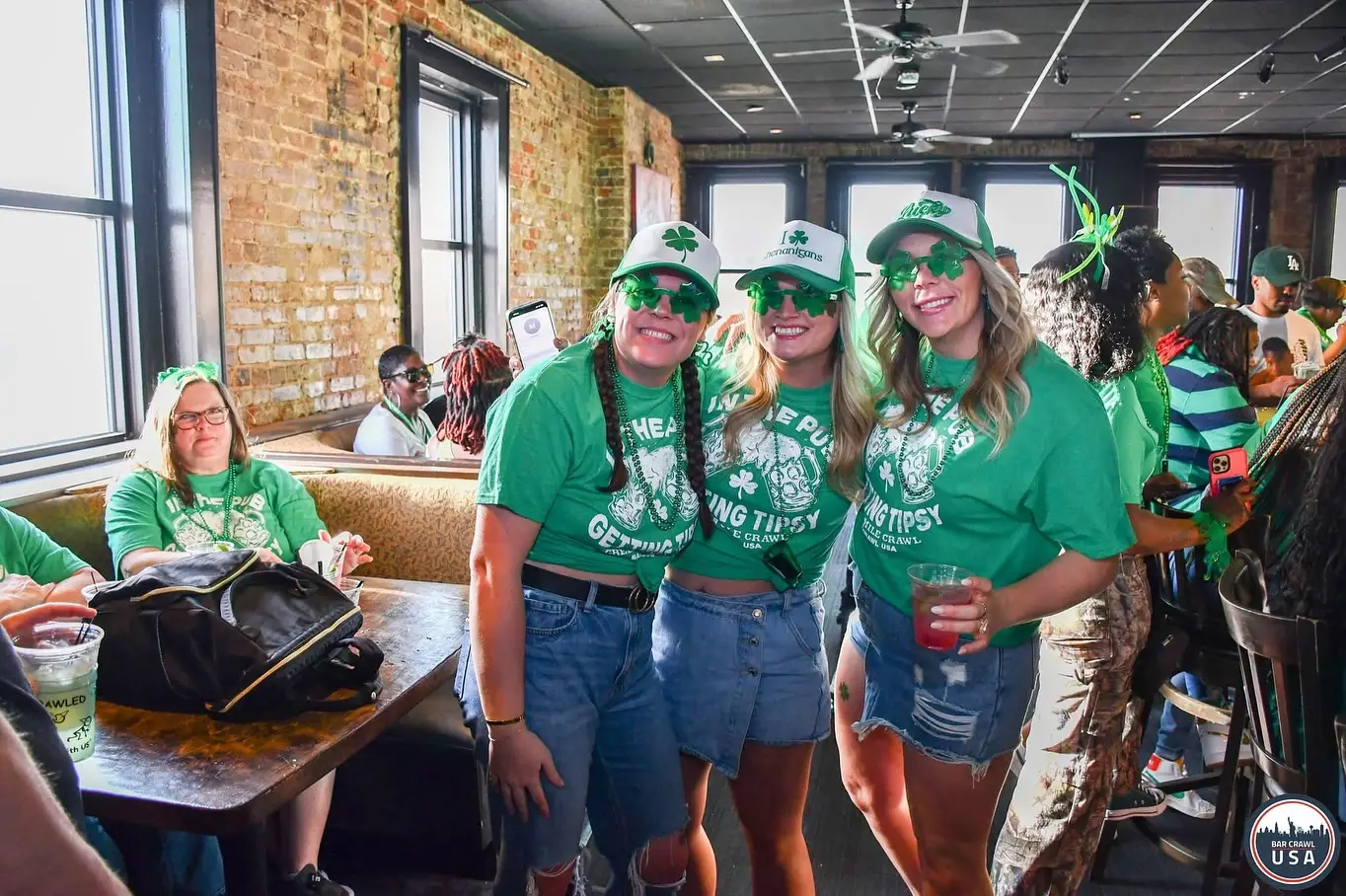 Greenville St Paddy bar crawl usa