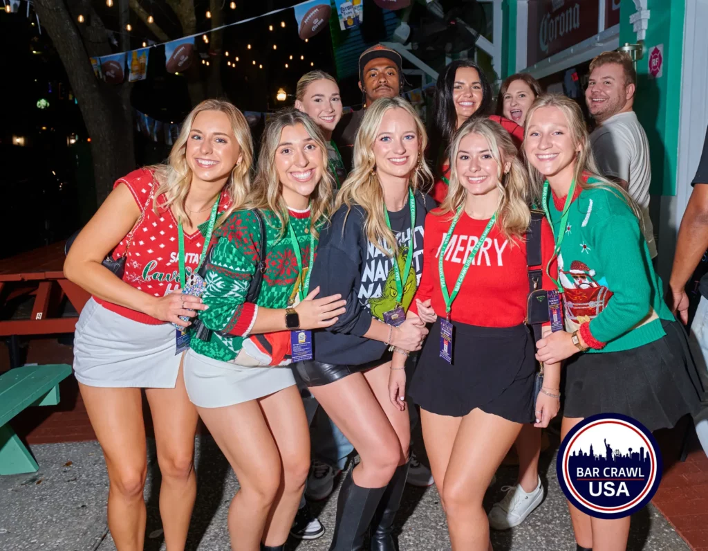 St Pete Bar Crawl Ugly Sweater Bar Crawl