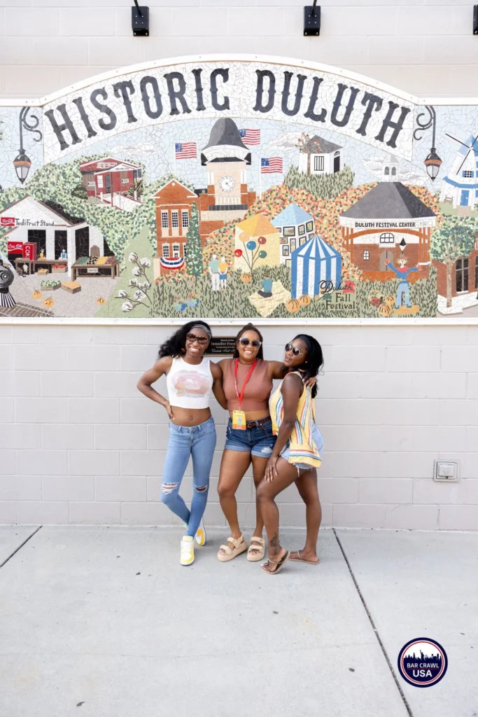 duluth bar crawl usa friends