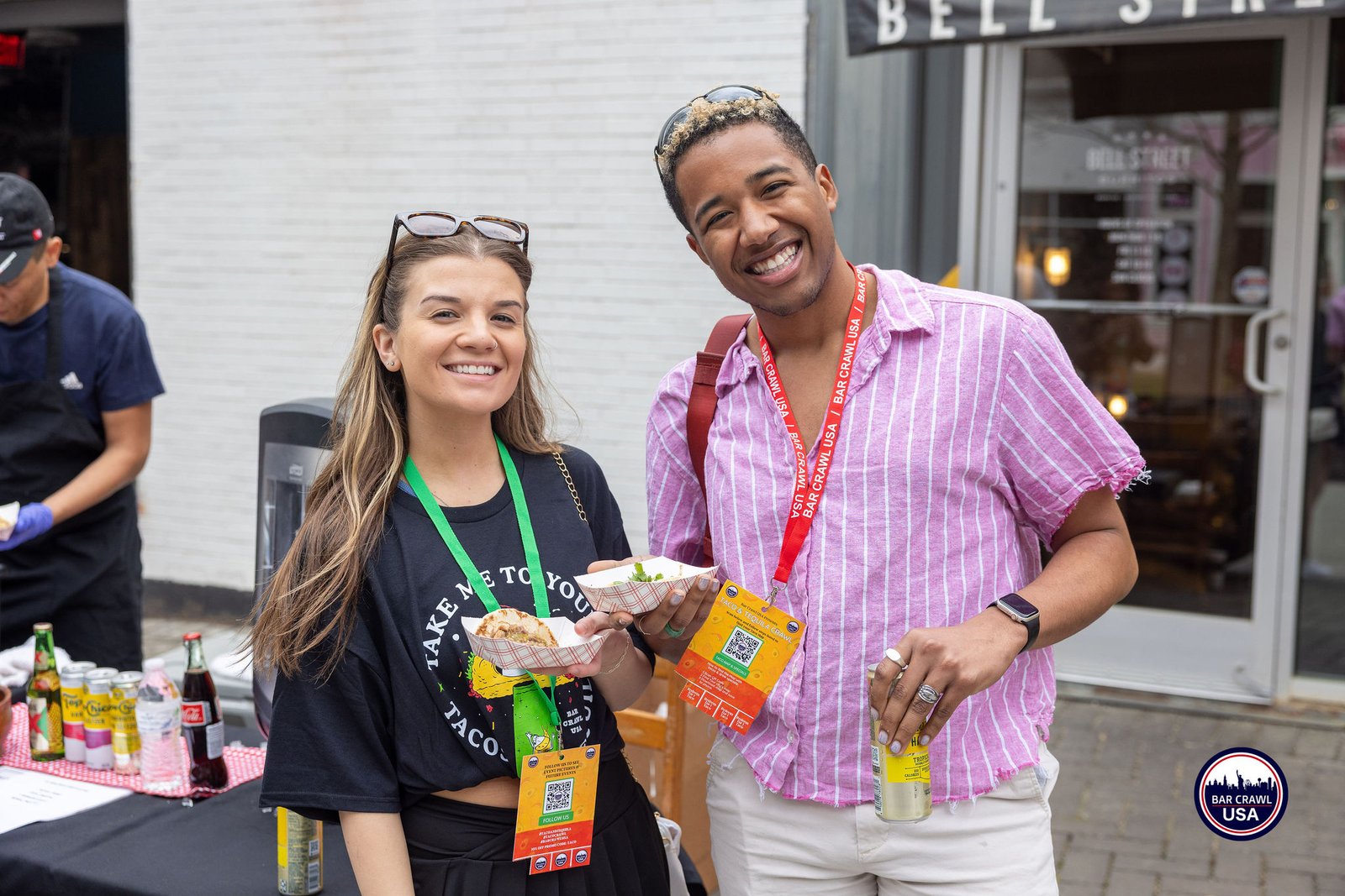 Bar Crawl USA taco tokens for tacos